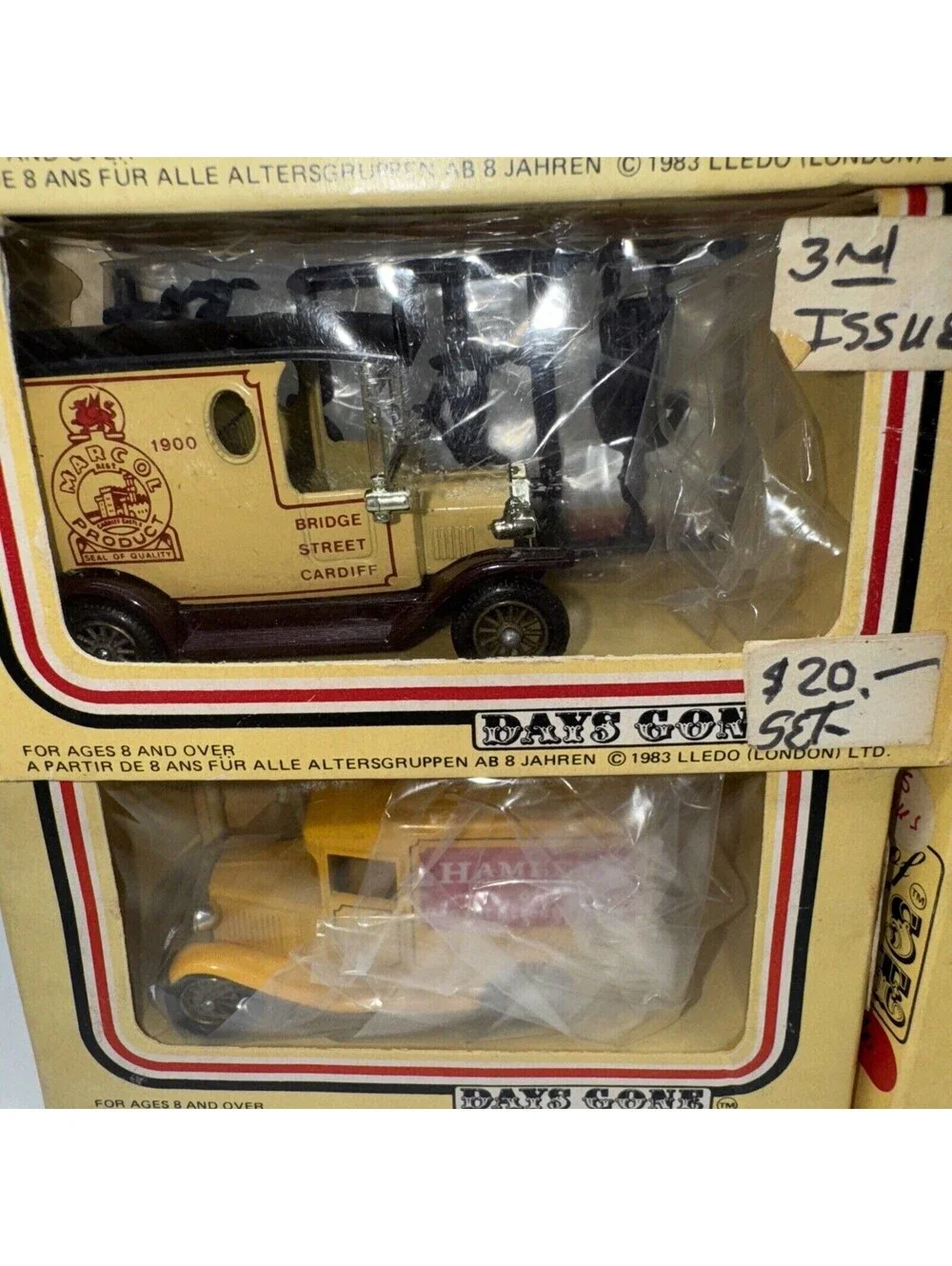 8 Lledo 1983 Days Gone Model Toy Cars Christmas Village Royal Mail Diecast 3